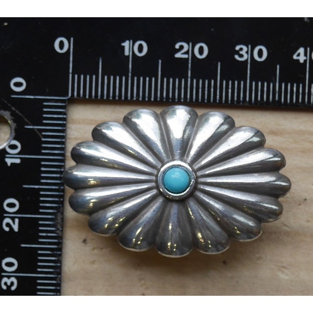 Concho turquoise ovale – Image 3