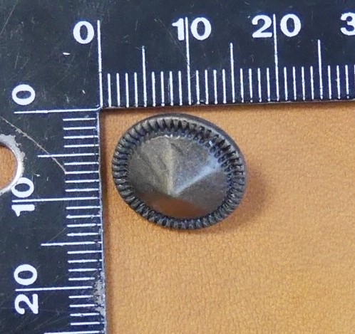 Cône vieux laiton 15 mm – Image 2