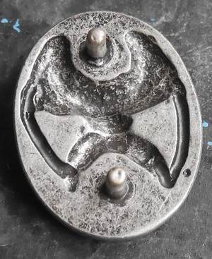 Concho - Crâne Nordique - Vieil argent – Image 3