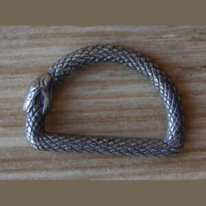 Dés de fixation serpent – anneau demi rond – 25 mm