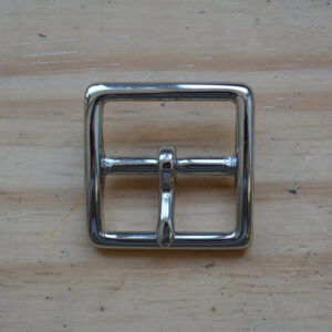 Boucle laiton massif finition nickel 30 mm MB1965