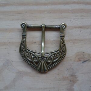 Boucle celtique Vieux Laiton 40mm