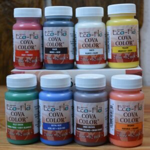 Pack de 8 peinture opaque à base d’eau – Cova Color
