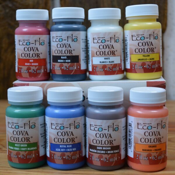 Pack de 8 peinture opaque à base d'eau - Cova Color
