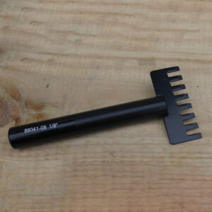 Emporte-pièce plat pour tressage 8 dents