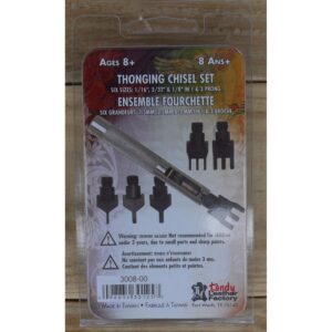 Emporte-pièce plat pour tressage lot de 3 tailles