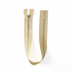 [FIN DE SÉRIE] Lot Fermetures à glissières – Beige 39 cm