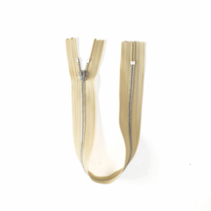 [FIN DE SÉRIE] Lot Fermetures à glissières – Beige 34 cm