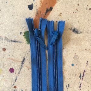 Lot de 3 fermetures à glissière bleu, YKK 54 cm
