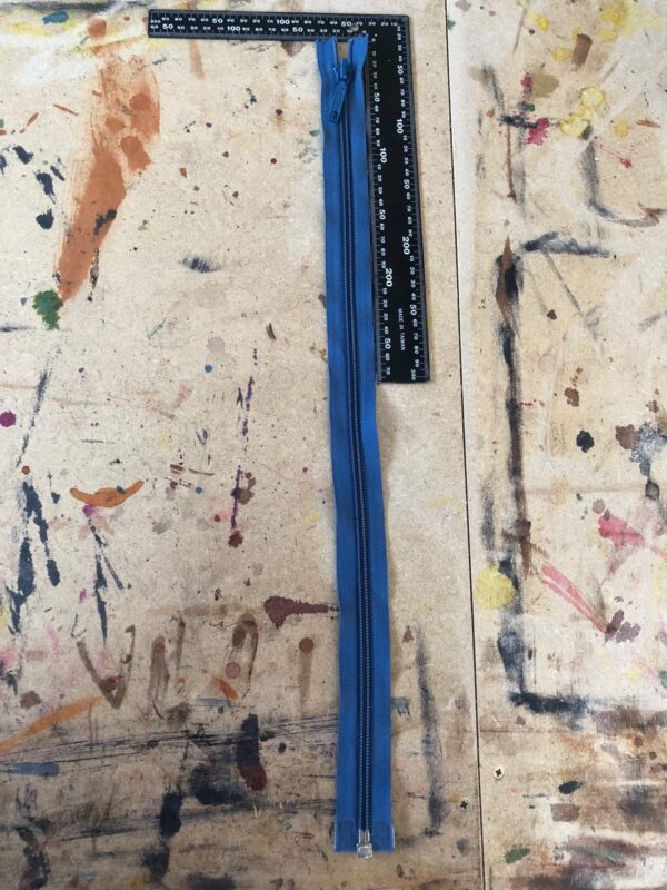 Lot de 3 fermetures à glissière bleu, YKK 54 cm – Image 2