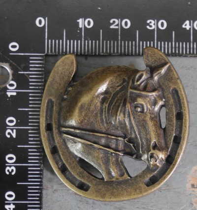 Fer et cheval Vieux Laiton – Image 4