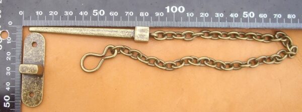 Fermoir broche - Vieux laiton – Image 2