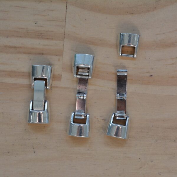 Fermoir "homard" pliable nickel – Image 6