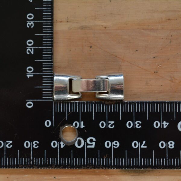 Fermoir "homard" pliable nickel – Image 5
