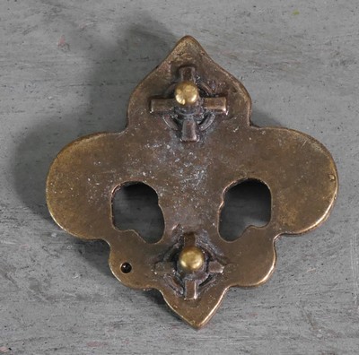 Fleur de lys Vieux laiton – Image 2