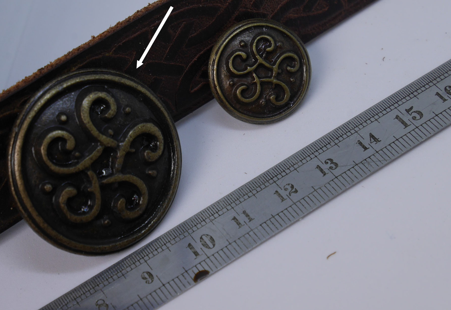 Grand nœud celtique - laiton vieilli – Image 5