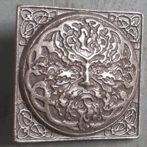 Green man argent