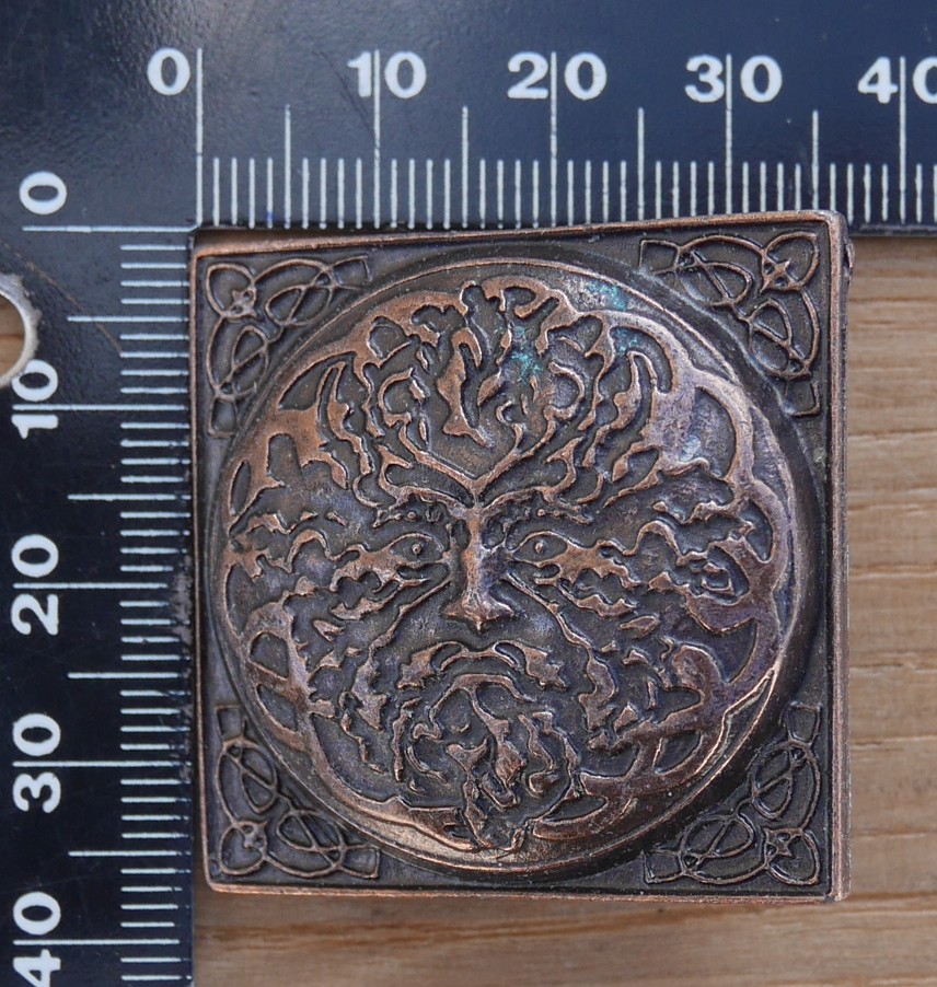 Green man cuivre – Image 3