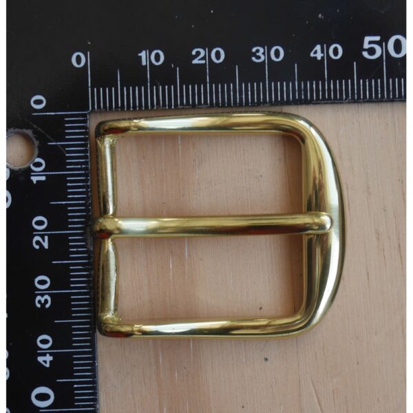 Boucle laiton massif finition laiton 30 mm GX878 – Image 2