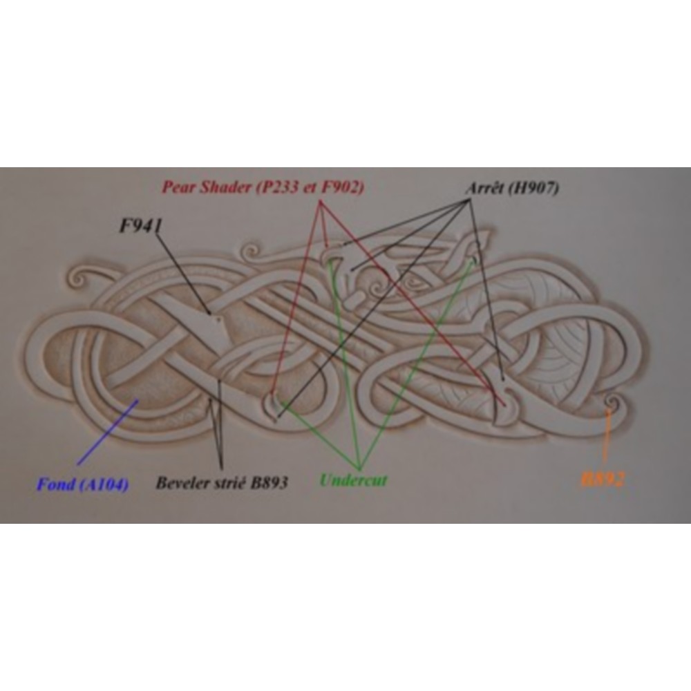 Lot Eden - Kit de 11 Matoirs de Repoussage Cuir – Image 4