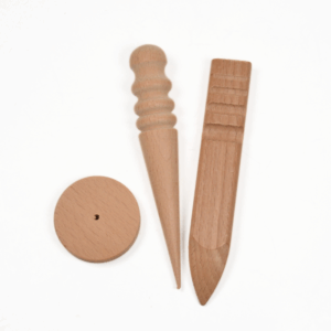 Lot de 3 brunissoirs à main