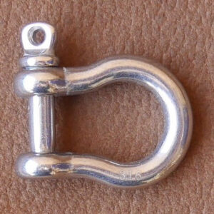 Manille Lyre inoxydable 4mm