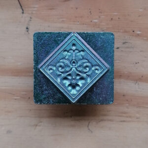 Matoir 3D losange floral