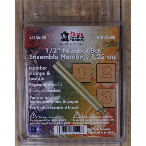 Matoir cuir coffret chiffres 1,25 cm – Image 2