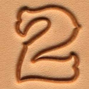 Matoir cuir coffret chiffres 1,9 cm