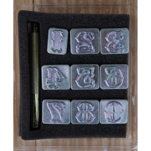 Matoir cuir coffret chiffres 1,9 cm – Image 3