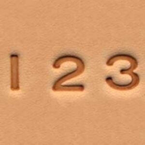 Matoir cuir coffret chiffres 6,3 mm