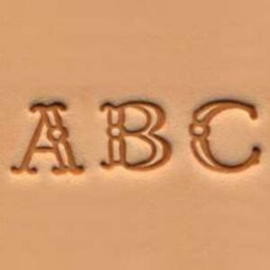 Jeu des 26 lettres de l’alphabet à frapper – 0,95 cm