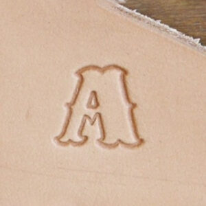Matoir cuir lettres 1,25 cm