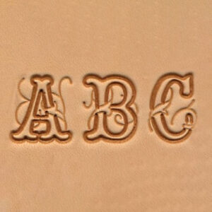 Matoir cuir coffret lettres 1,9 cm