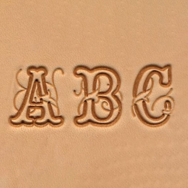 Matoir cuir coffret lettres 1,9 cm