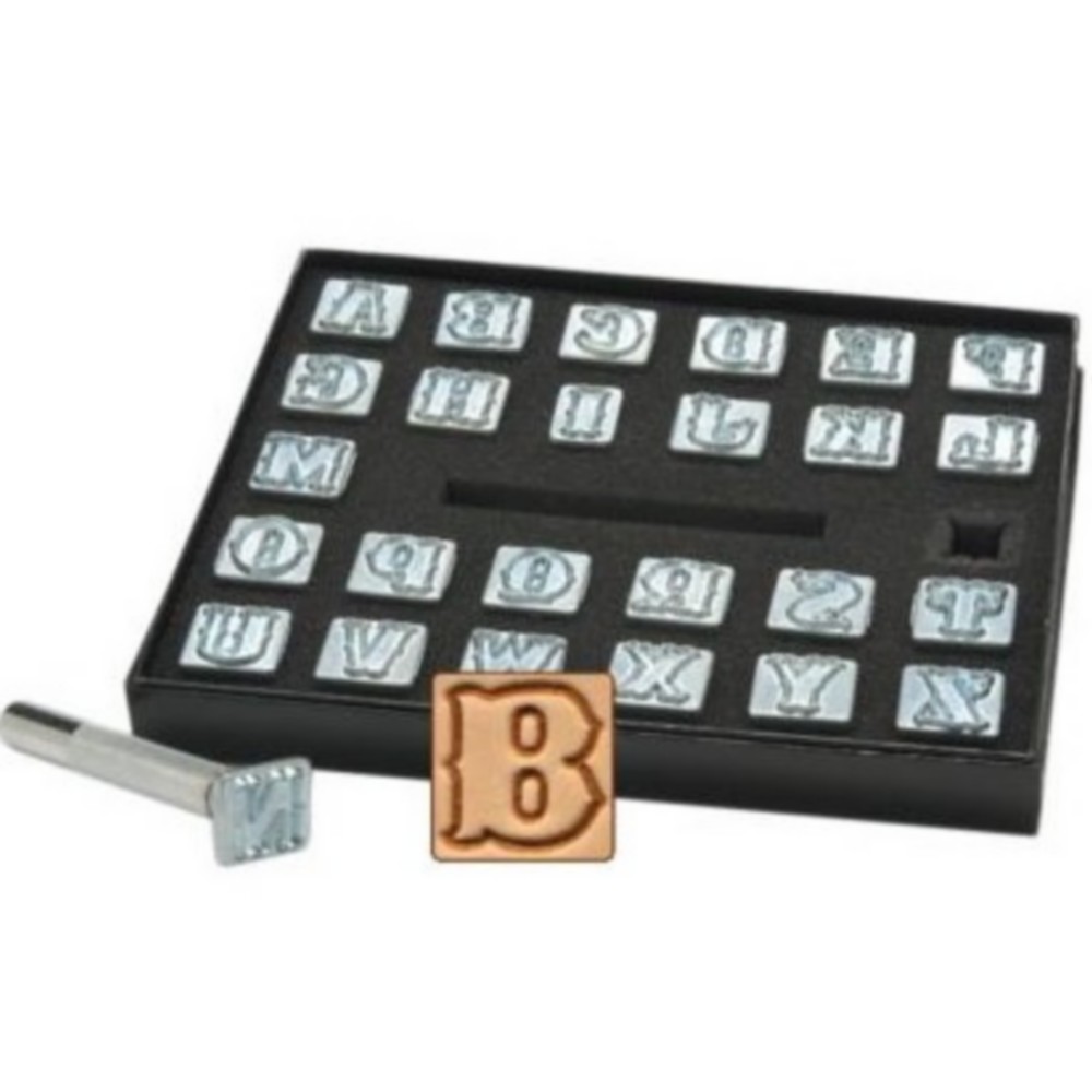 Matoir cuir lettres 1,9cm