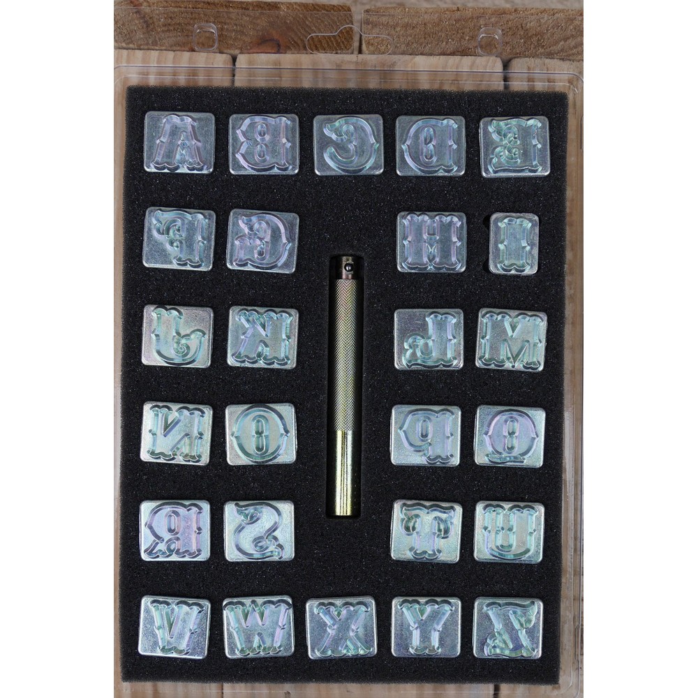 Matoir cuir lettres 1,9cm – Image 2