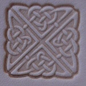 Matoir cuir “3D” carre celtique