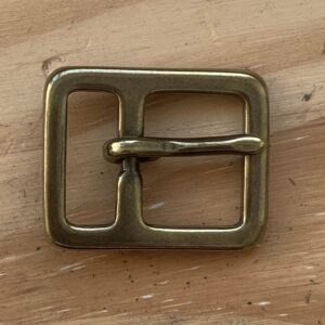 Boucle laiton massif finition vieux laiton 20 mm MB1975D