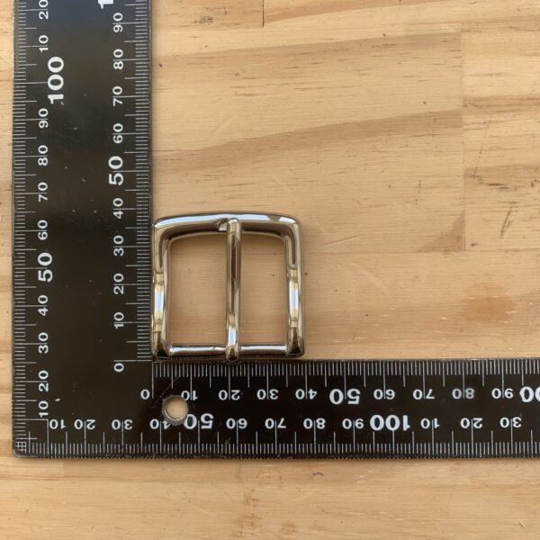 Boucle laiton massif finition nickel 30 mm MB6986 – Image 2