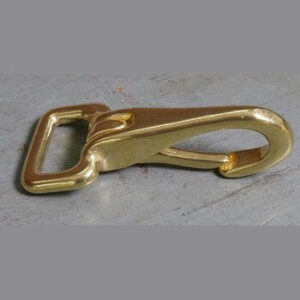 Mousqueton laiton 20 mm