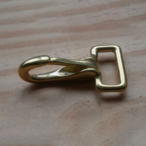 Mousqueton laiton 25 mm