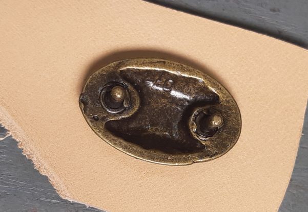 Oval de Midgard vieux laiton – Image 4