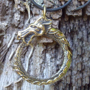 Pendentif en bronze – Jormungrandr