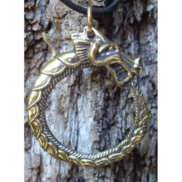 Pendentif en bronze - Jormungrandr – Image 2