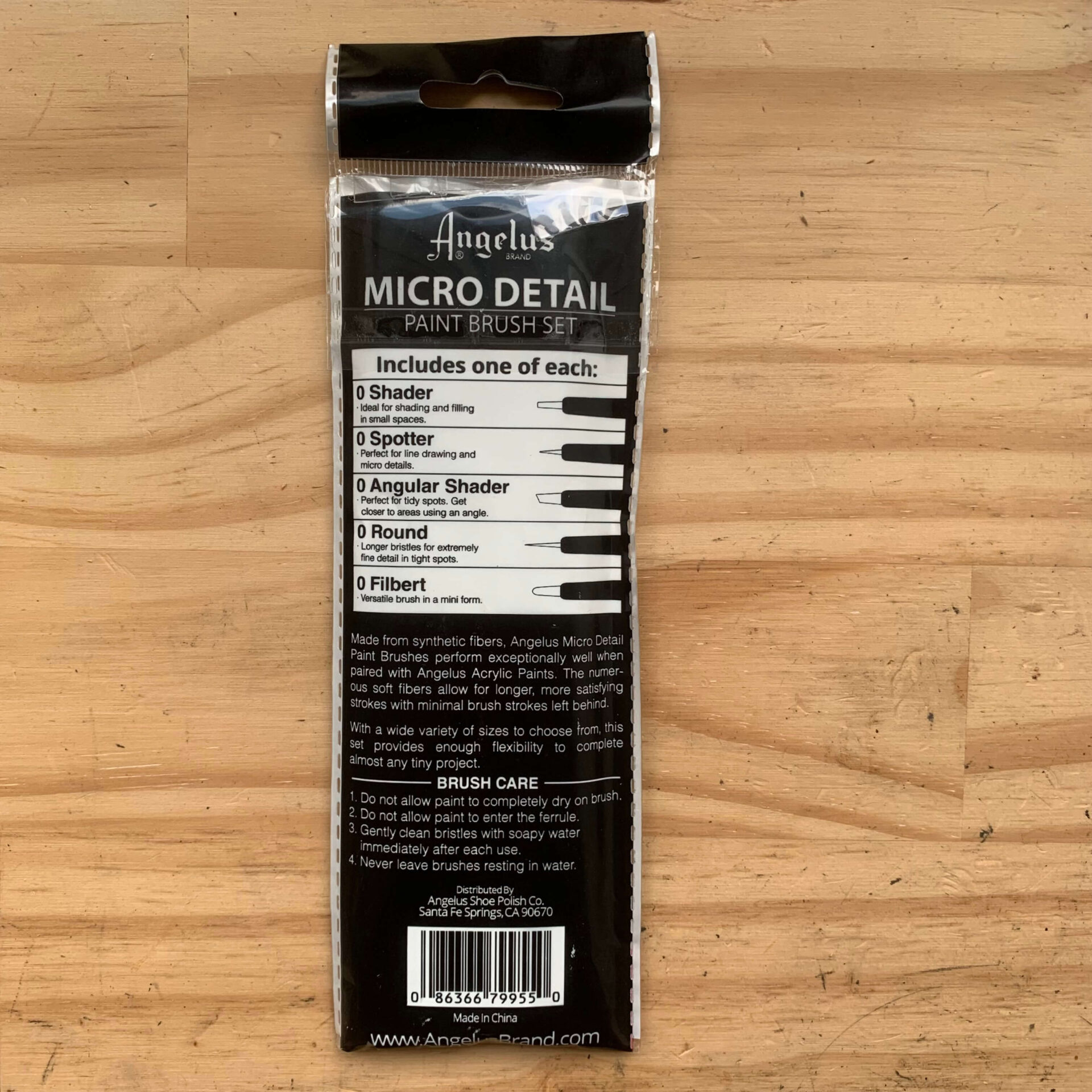 Pinceaux micro détail Angelus – Image 3