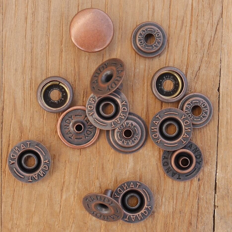 Pression cuivre Tandy Leather par 10