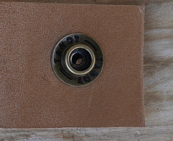 Pression couleur laiton vieilli Tandy Leather – Image 2