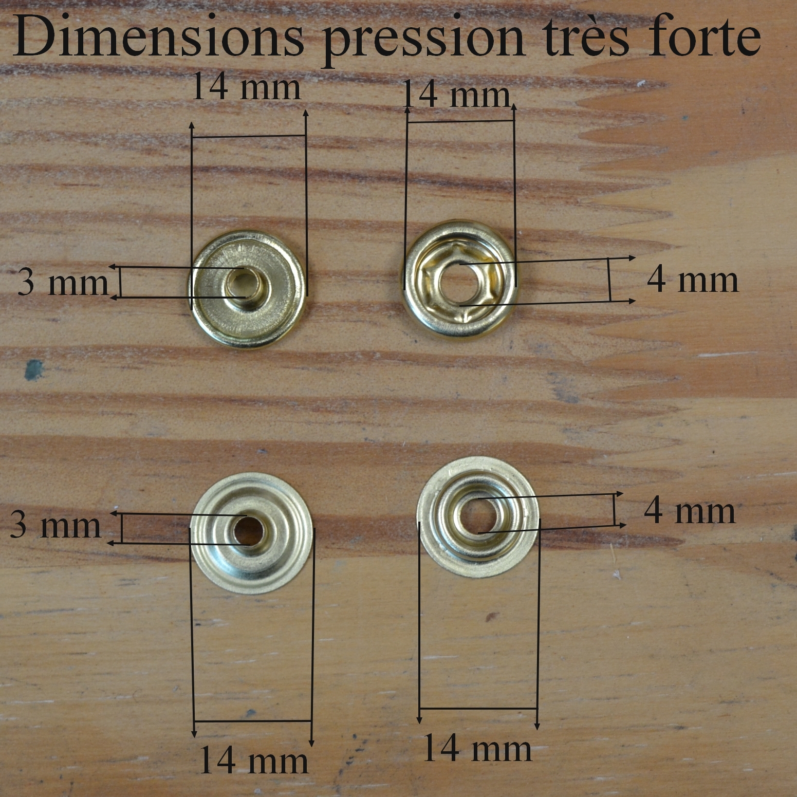 Pressions fortes 14 mm – Image 8