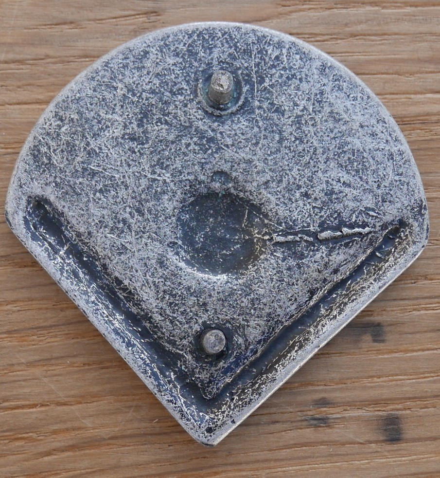 Rivet d'angle Coeur de Lion argent – Image 4